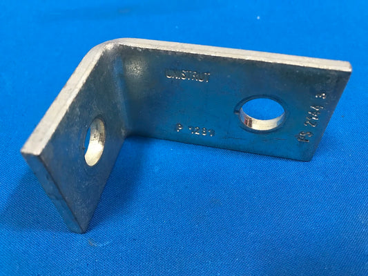 UNISTRUT P1281, 90 Degree fitting- Lenght 2-3/4 x 1-11/16 Material thickness-.220