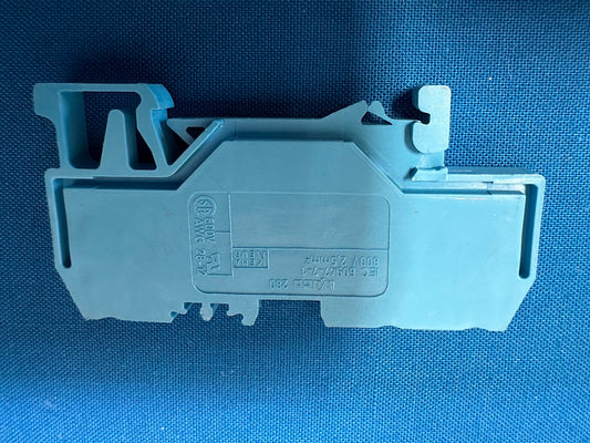 280-684 WAGO - Din rail mount terminal block 3 position (sold in lot of 54)