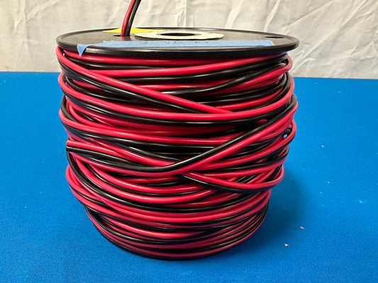 Powerwerx Cable: (236 Feet long) 2 conductor 18awg red and black