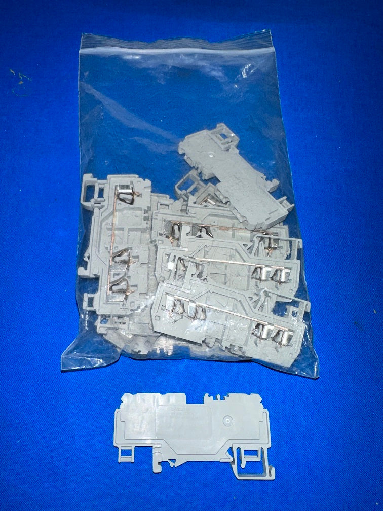 WAGO 880 IEC 60947-7-1  Terminal block, 3 pin connector  (lot of 12)