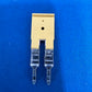 160895  ZQV 4/2 GE   weidmuller   2 position terminal block, cross connection jumper flat pins. (lot of 114)