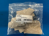 1674730000  ZAP/TW ZDK2.5  weidmuller   end plate terminal block, rail type for z series. (lot of 25)