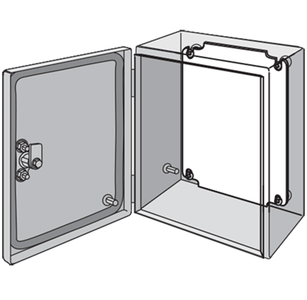 LP2520 - Inline™ White Painted Steel Panel